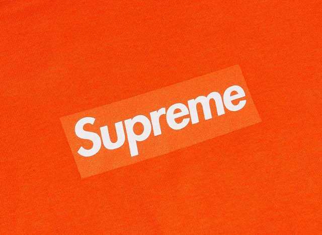 20FW Supreme Box Logo L/S Tee Orangeシュプリーム ロゴT　オレンジ