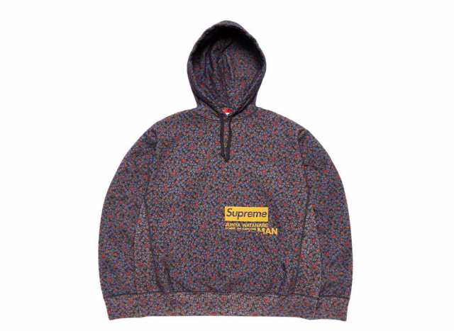 Supreme / JUNYA WATANABE COMME des GAR?ONS MAN Hooded Sweatshirt Black Flowers シュプリーム ジュンヤ ワタナベ コムデギャルソン