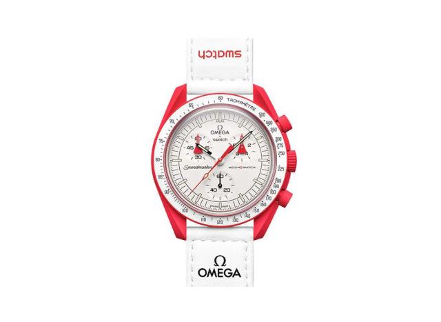 OMEGA x Swatch MISSION TO MARS オメガスウォッチ（楽天市場】電池 