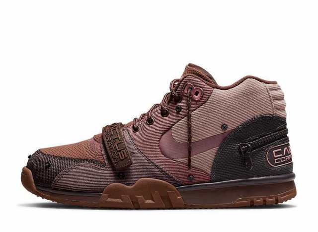 Travis Scott Nike Air Trainer 1 SP Archaeo Brown and Rust Pink トラヴィス スコット ナイキ エアトレーナー1 SP アーキオブラウン