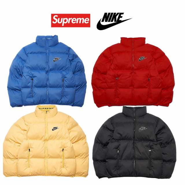 21SS Supreme/Nike Reversible Puffy Jacket シュプリーム×ナイキ リバーシブル パファージャケット ダウン ジャケットの通販はau PAY マーケット - OPINIONマーケット | au PAY マーケット－通販サイト