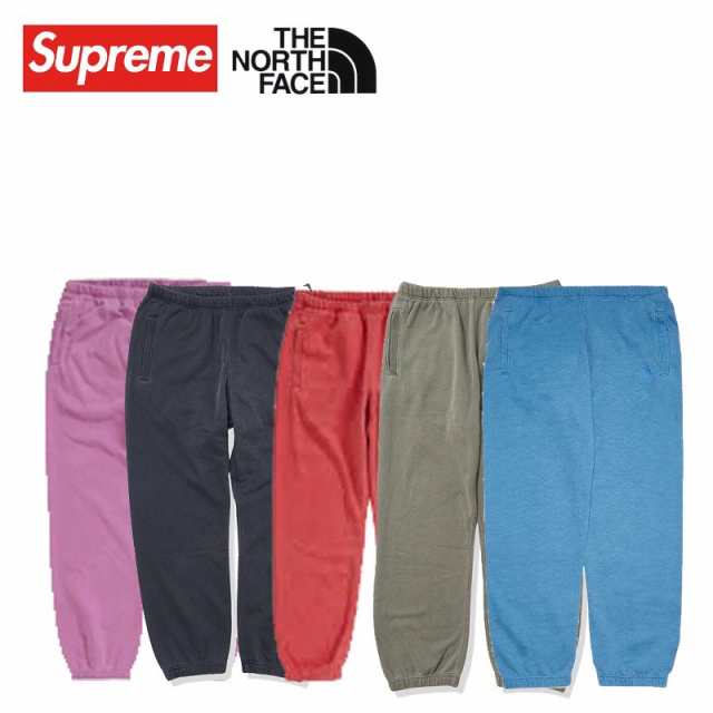 21SS Supreme × The North Face Pigment Printed Sweatpant