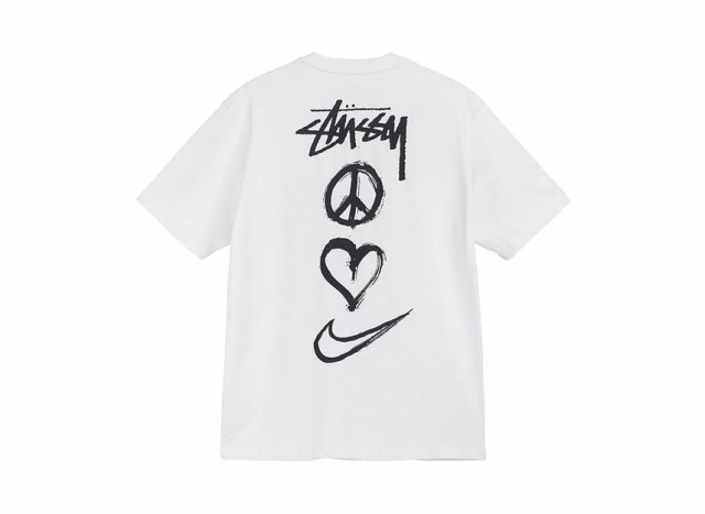 Stussy × Nike NRG SS Tee White ステューシー × ナイキ ヘビー ウェイト コットンTシャツ ホワイト S M L XL【中古】新古品