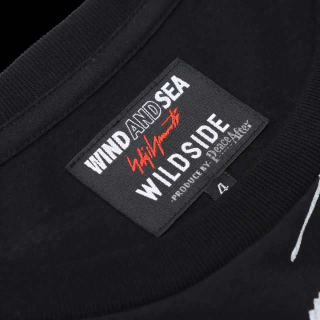 サイズ選択可 WILDSIDE YOHJI YAMAMOTO WIND AND SEA ヨウジヤマモト ウィンダンシー WS-22WSTE-02  BLACK/WHITE 選べるサイズの通販はau PAY マーケット - OPINIONマーケット | au PAY マーケット－通販サイト