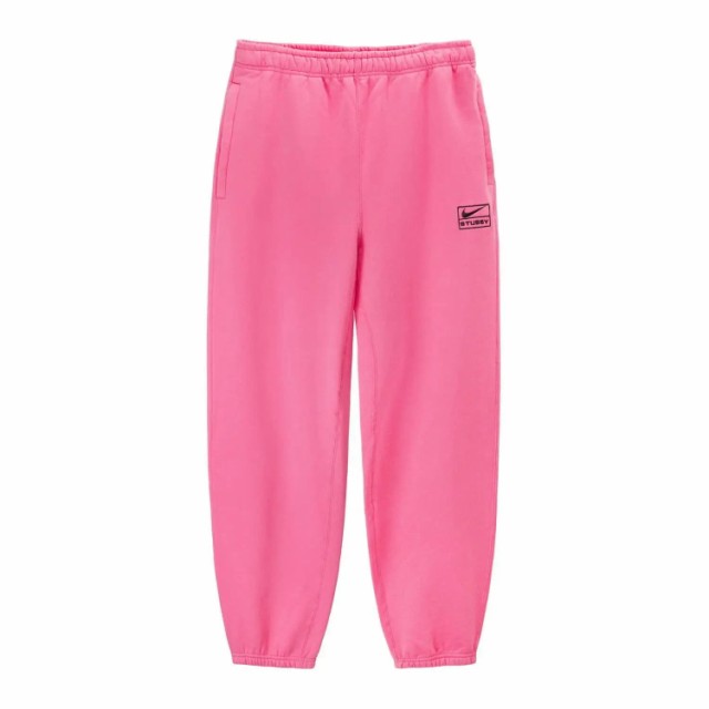 Stussy × Nike NRG Washed Fleece Pant Pink ステューシー × ナイキ NRG ウォッシュド フリース パンツ ピンク S M L XL【中古】新古