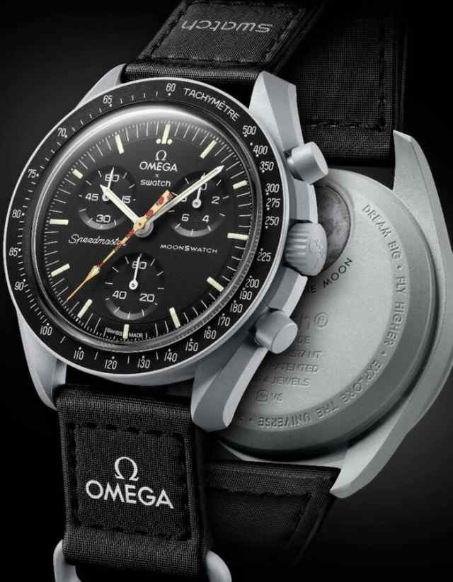 2023年7月3日発売Swatch Omega BIOCERAMIC MoonSwatch Mission to Moonshine スウォッチ オメガ バイオセラミック ムーンウォッチ ミ