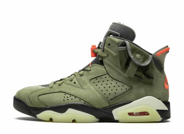 Travis Scott × Nike Air Jordan 6 Reo  Medium Olive トラヴィス・スコット × ナイキ エアジョーダン6 レトロ  ミディアム オリーブ CN1084-200の通販は