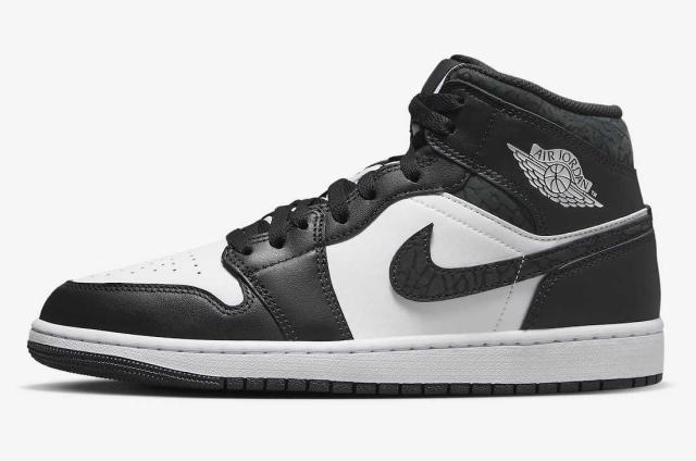 Nike Air Jordan 1 Mid Panda Elephant ナイキ エアジョーダン1 ミッド  パンダエレファント FB9911-001【中古】新古品の通販は