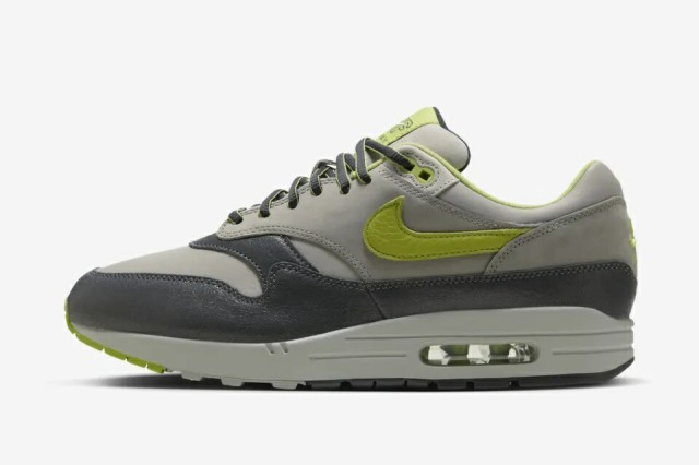 HUF Nike Air Max 1 Anthracite and Medium Grey ハフ ナイキ エアマックス1 アンスラサイト アンド ミディアムグレー HF3713-002【中古