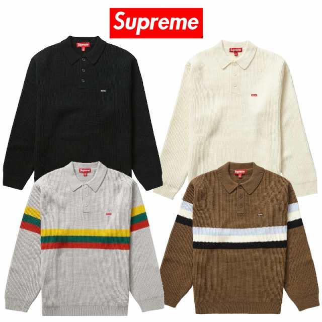 23FW Supreme Small Box Polo Sweater シュプリーム スモールボックス ポロ セーター