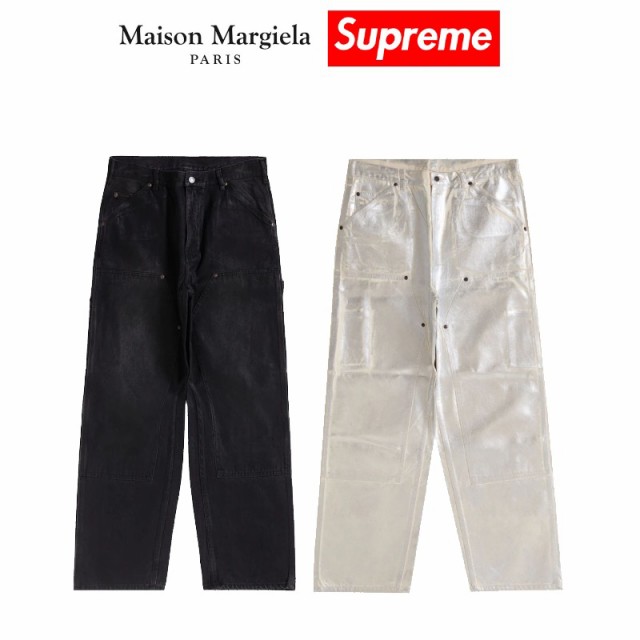 24SS Supreme MM6 Maison Margiela Foil Double Knee Painter Pant シュプリーム MM6 メゾン マルジェラ フォイル ダブルニー ペインター