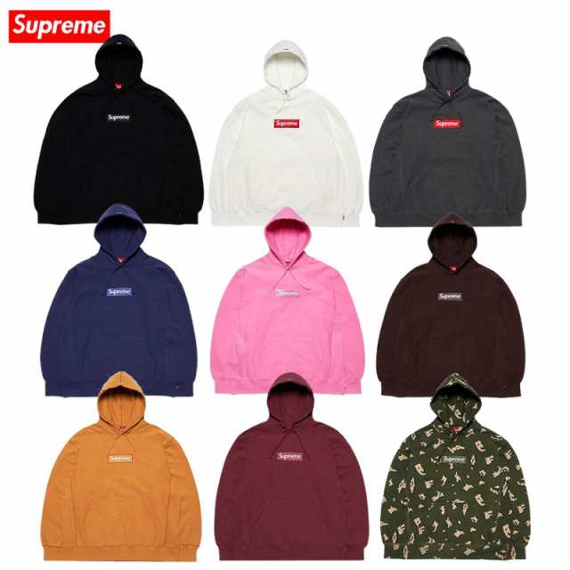 21FW Supreme Box Logo Hooded Sweatshirt シュプリーム ボックス ロゴ フーディー スウェットシャツ【中古】新古品