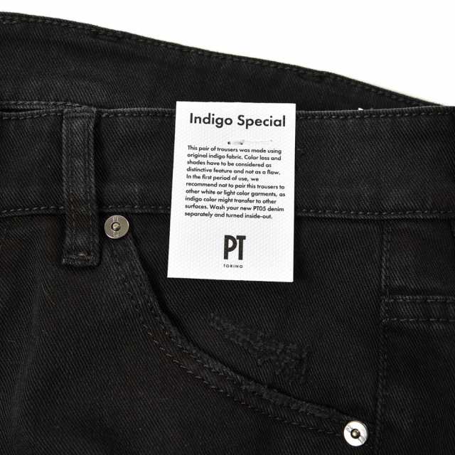 【ポイント10倍】ピーティートリノ デニム PT TORINO DENIM 【2021-22年 秋冬新作】 Indigo Special REGGAE  レゲエ TAPERED FIT ブラック｜au PAY マーケット