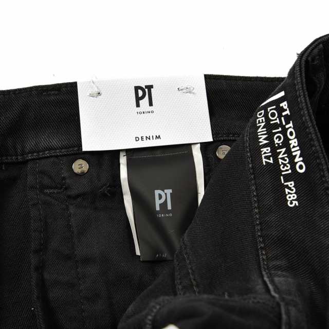 【ポイント10倍】ピーティートリノ デニム PT TORINO DENIM 【2021-22年 秋冬新作】 Indigo Special REGGAE  レゲエ TAPERED FIT ブラック｜au PAY マーケット