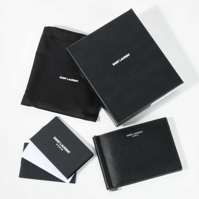 SAINT LAURENT サンローラン 財布 378005BTY0N ビルクリップ マネークリップ メンズ ブラック 黒 本革 レザー カードケース  折りたたみ ギフト おすすめ 人気の通販はau PAY マーケット - セレクトショップＦＥＬＩＣＥ | au PAY マーケット－通販サイト