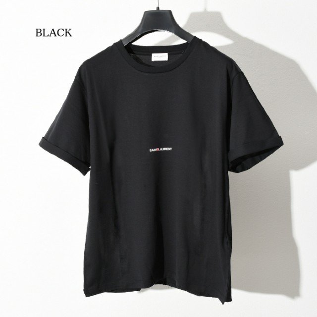 SAINT LAURENT イヴ・サンローラン YSL ロゴ Tシャツ ホワイト