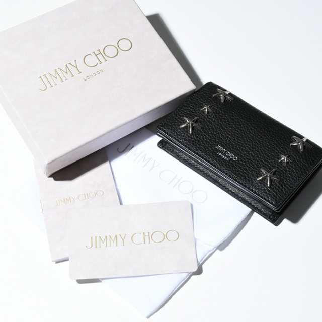 JIMMY CHOO ジミーチュウ 名刺入れ スタースタッズ カードケース