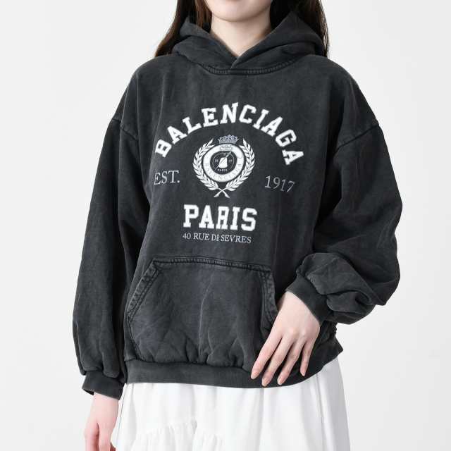 BALENCIAGA バレンシアガ パーカー スウェット トップス トレーナー ロゴ 697874TMV99 レディース 黒 フード  ギフトの通販はau PAY マーケット - セレクトショップＦＥＬＩＣＥ | au PAY マーケット－通販サイト