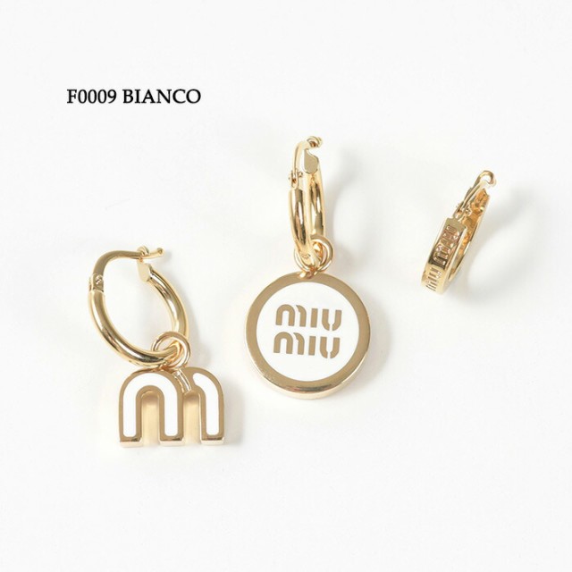 MIU MIU ミュウミュウ アクセサリー エナメルメタル ピアスセット 5IO102 2F6T レディース ブラック ピンク ホワイト 3点セット  ロゴ シンプル 人気 おすすめ ギフト プレゼントの通販はau PAY マーケット - セレクトショップＦＥＬＩＣＥ | au PAY  マーケット－通販サイト