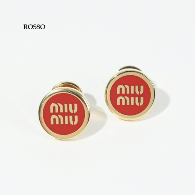 MIU MIU ミュウミュウ ピアス アクセサリー 5JO912 2F6T レディース