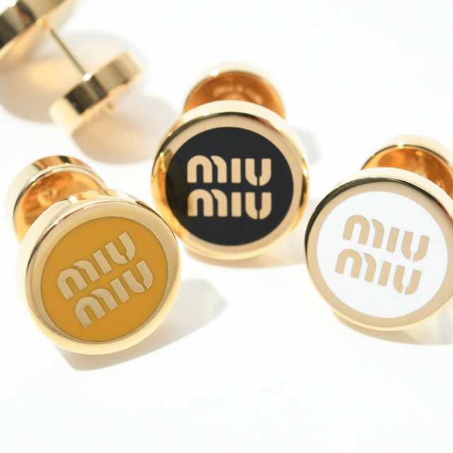 MIU MIU ミュウミュウ ピアス アクセサリー 5JO912 2F6T レディース