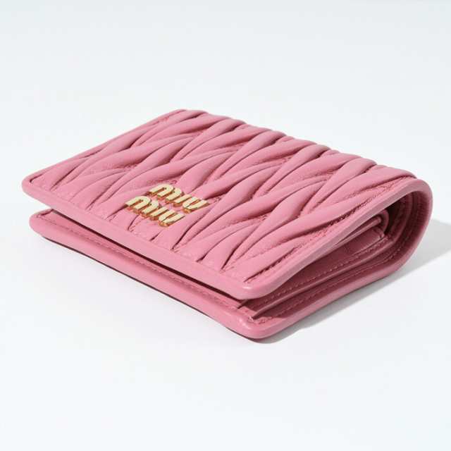 MIU MIU ミュウミュウ 財布 ミニ財布 マテラッセ レザー WALLET 5MV204