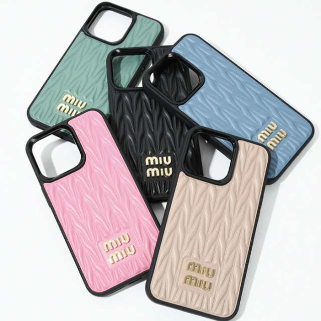 MIU MIU ミュウミュウ iPhoneケース レザー iPhone13Pro スマホケース