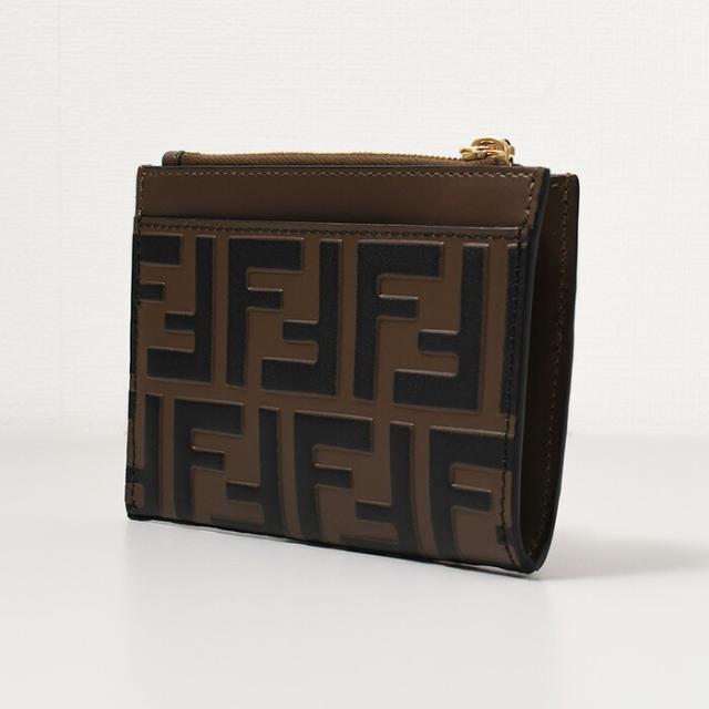 FENDI カードケース コインケース FFロゴ レザー 8M0507 ADYM FENDI フェンディ コインケース カードケース 財布 FF