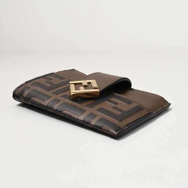 FENDI カードケース コインケース FFロゴ レザー 8M0507 ADYM FENDI フェンディ コインケース カードケース FFダイヤモンド