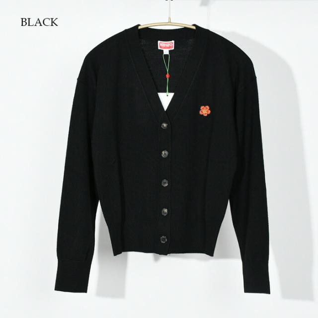 KENZO ケンゾー カーディガン トップス BOKE FLOWER FD52CA3833LB レディース 黒 BLACK ブラック ウール ギフト KENZO ケンゾー カーディガン トップス BOKE FLOWER