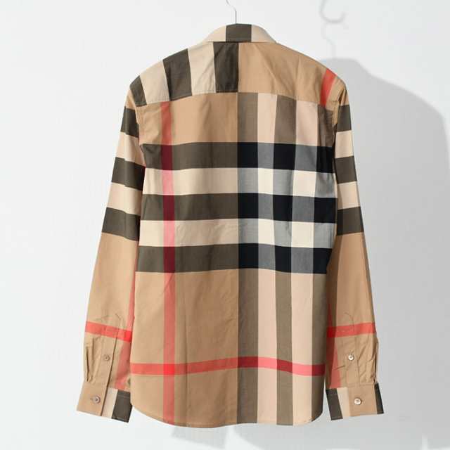 BURBERRY バーバリー シャツ チェック ストレッチコットンポプリン