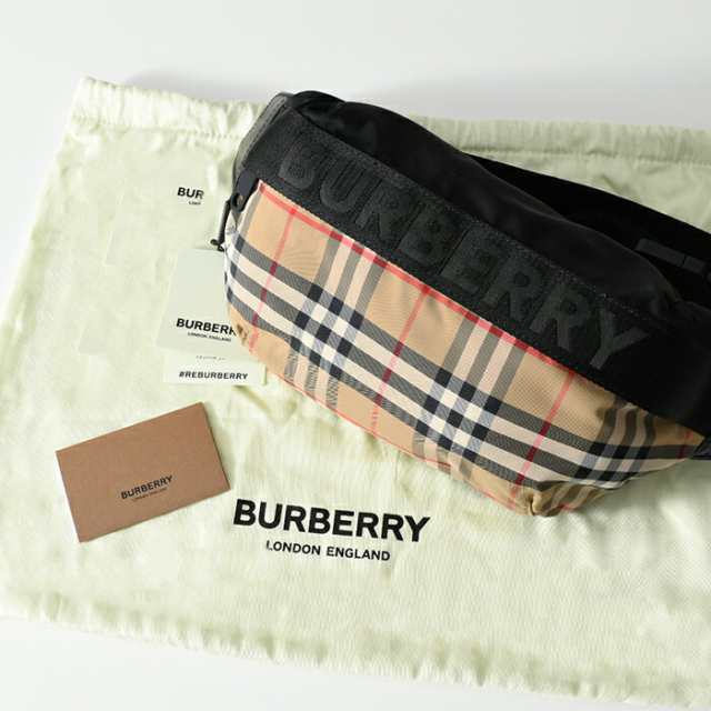 BURBERRY バーバリー ボディBAG バッグ BLACK ブラック ロゴ