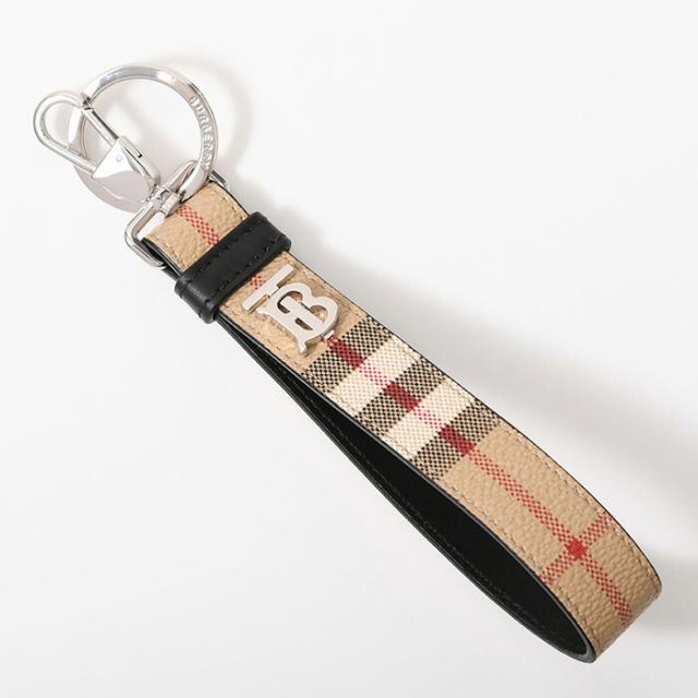 BURBERRY バーバリー  キーリング キーホルダー TBモノグラム キーリング 8066095 メンズ ユニセックス ベージュ チェックの通販は