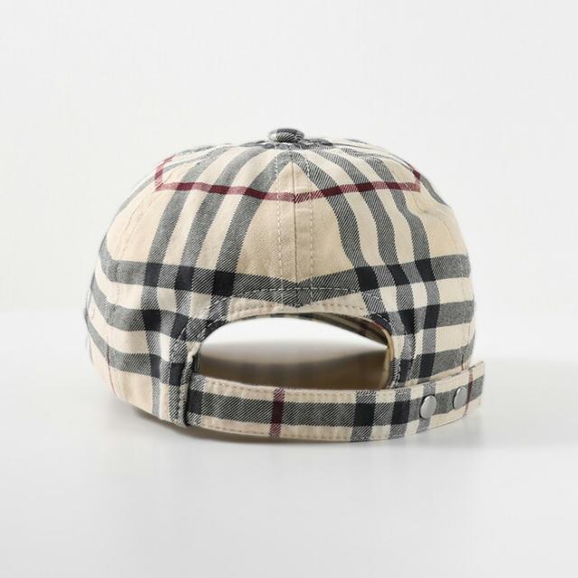 BURBERRY バーバリー 帽子 キャップ 8073370 チェックコットン ベース 