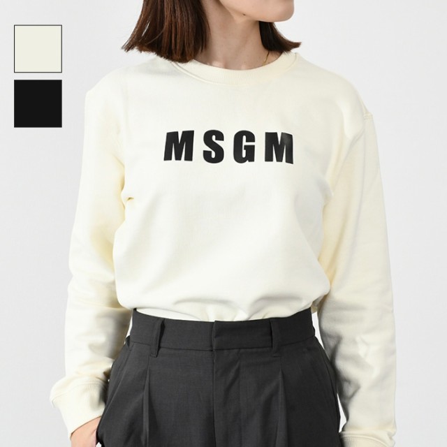 MSGM エムエスジーエム トレーナー 3341MDM164 レディース ブラック