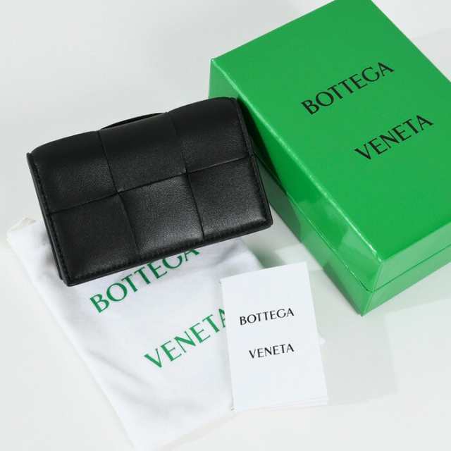 BOTTEGA VENETA ボッテガ ヴェネタ カードホルダー カードケース 名刺入れ カセット ビジネスカードケース 651396VCQC4  レディース ブラ｜au PAY マーケット