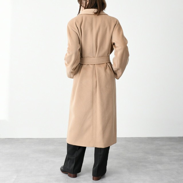 MAX MARA マックスマーラ コート アウター MADAME 101801 アイコンコート 10180129600806 マダム レディース  CAMEL ブラウン ヴァージンウール カシミヤ 秋 冬 オーバーサイズ ロングコート 人気 おすすめ ギフト プレゼント｜au PAY マーケット