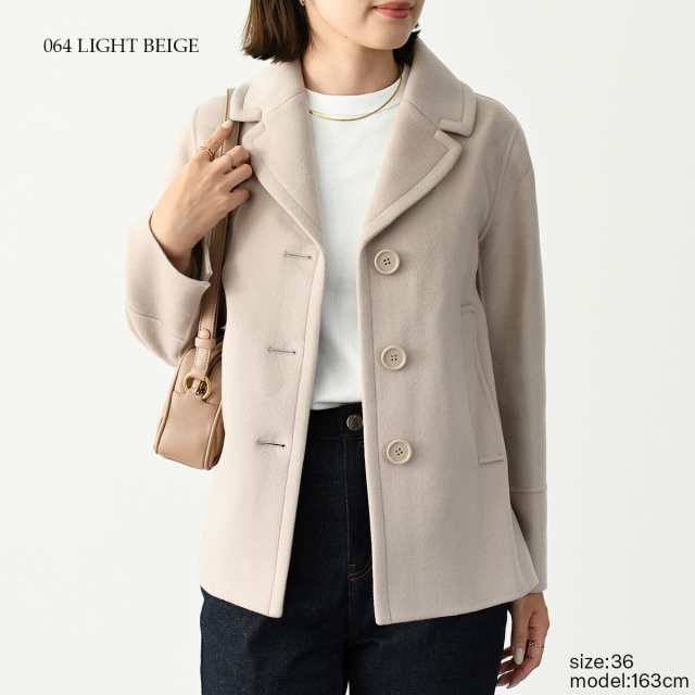 S Max Mara エス マックスマーラ コート アウター Pコート シングル 