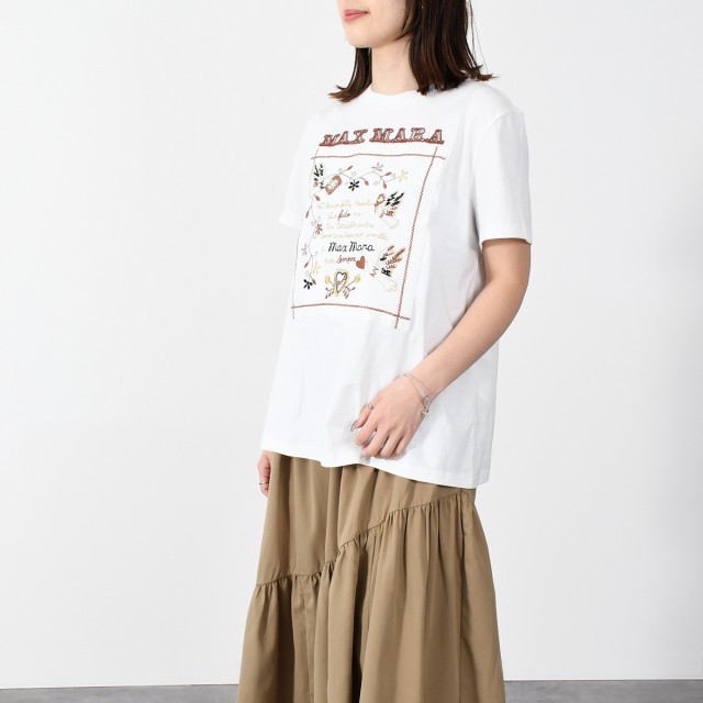 Max Mara マックスマーラ トップス TSHIRT ピュア コットン ジャージー