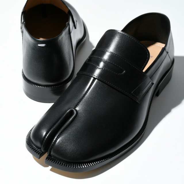 MAISON MARGIELA メゾンマルジェラ 靴 シューズ Tabi ローファー S57WR0117P3292 メンズ BLACK ブラック 黒  タビ 足袋 シンプル 人気 お｜au PAY マーケット