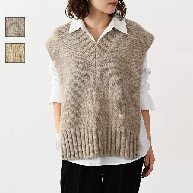 MAISON MARGIELA メゾン マルジェラ ベスト ニット ボタニカル ダイ 