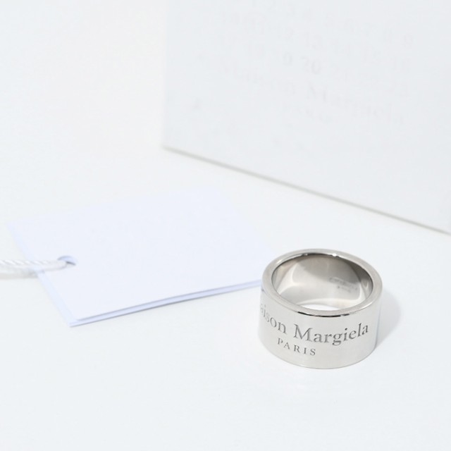 MAISON MARGIELA メゾン マルジェラ リング 指輪 ロゴリング 12mm