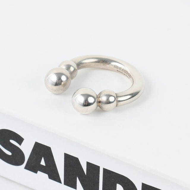 JILSANDER ジルサンダー 指輪 アクセサリー ハンドメイド シルバー ゴールド リング J11UQ0005 J12002 レディース 女性 SILVER シンプル