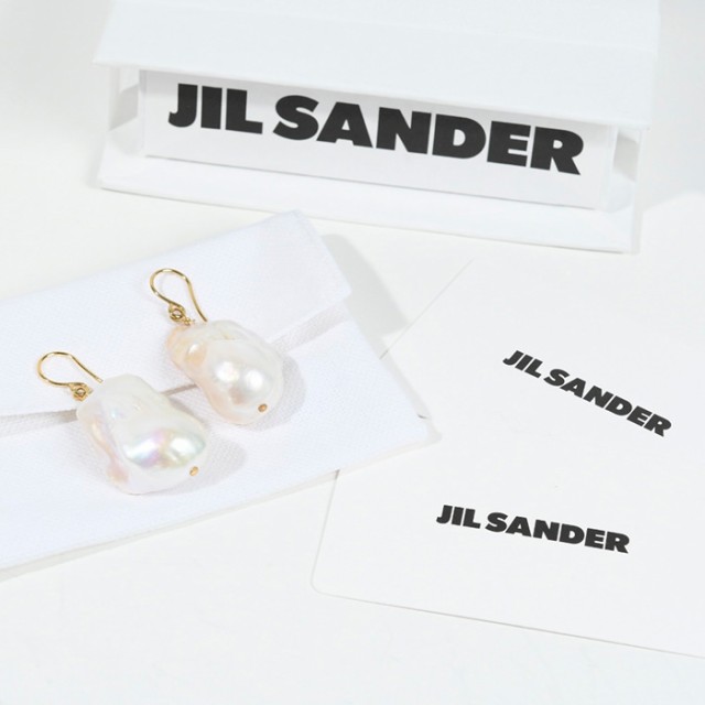 JILSANDER ジルサンダー アクセサリー ピアス パール付きピアス