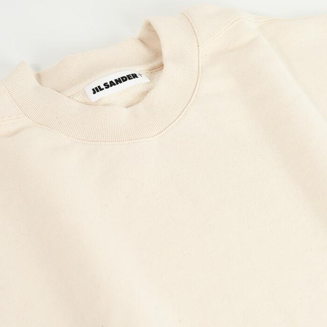 JILSANDER ジルサンダー トップス スウェット トレーナー 半袖コットンスウェット J40GC0105 J20010 レディース OFFWHITE オフホワイト半袖 ロゴ シンプル 人気 おすすめの通販は JILSANDER ジルサンダー トップス スウェット トレーナー 半袖コットンスウェット J40GC0105 J20010 レディース OFFWHITE オフホワイト半袖 ロゴ シンプル 人気 おすすめの通販は