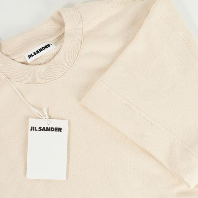 JILSANDER ジルサンダー トップス スウェット トレーナー 半袖コットンスウェット J40GC0105 J20010 レディース OFFWHITE オフホワイト半袖 ロゴ シンプル 人気 おすすめの通販は JILSANDER ジルサンダー トップス スウェット トレーナー 半袖コットンスウェット J40GC0105 J20010 レディース OFFWHITE オフホワイト半袖 ロゴ シンプル 人気 おすすめの通販は