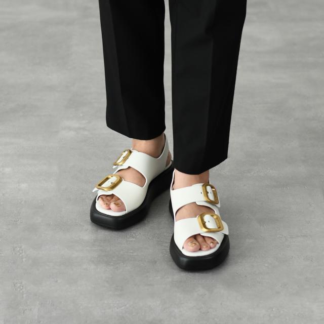 TODS トッズ シューズ 靴 レザー サンダル XXW11K0FH50GOC