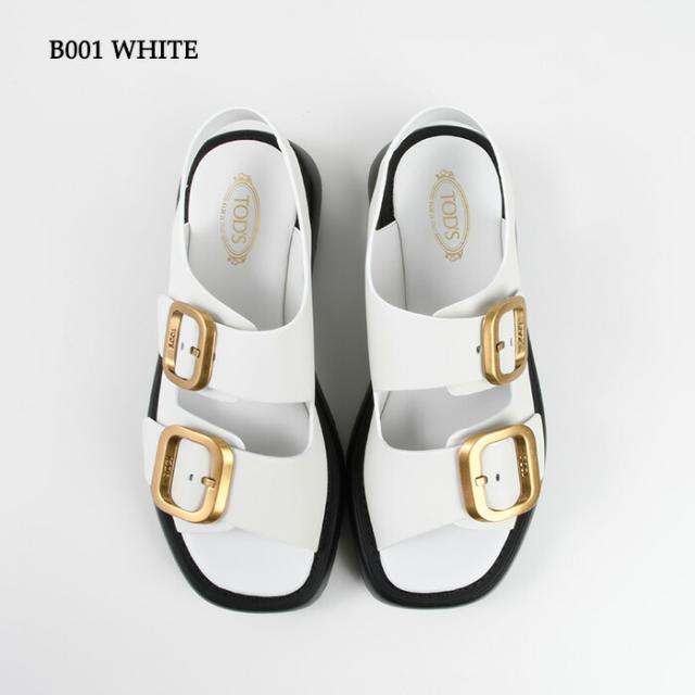 TODS トッズ シューズ 靴 レザー サンダル XXW11K0FH50GOC