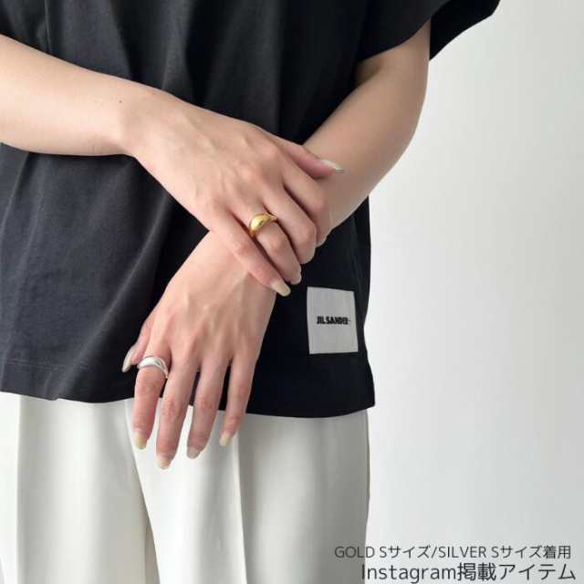 JILSANDER ジルサンダー 指輪 アクセサリー Anello リング J12UQ0013 J12003 レディース 女性 SILVER GOLD  シルバー ゴールド シンプル の通販はau PAY マーケット - セレクトショップＦＥＬＩＣＥ | au PAY マーケット－通販サイト