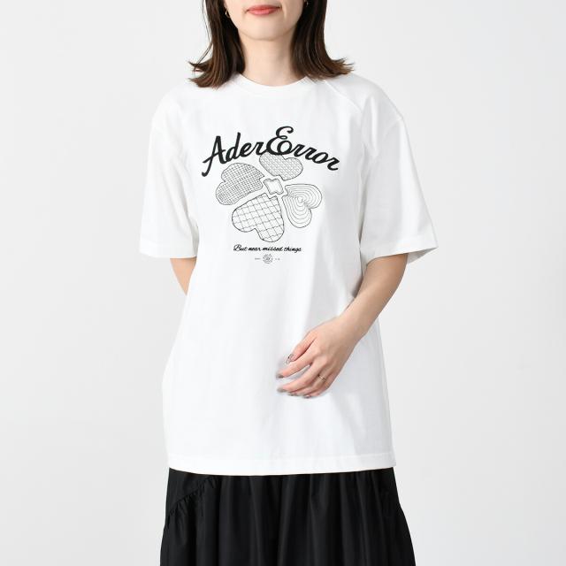 ADER ERROR アーダー エラー トップス Tシャツ TEVER ロゴTシャツ 